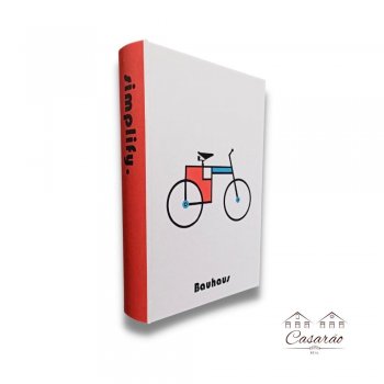 Caixa Livro -  Bauhaus (25 CM)