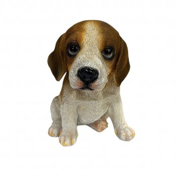 Escultura Cachorro Beagle - 17CM