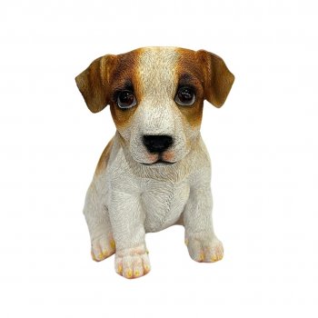 Escultura Cachorro Jack Russell Terrier - 17CM