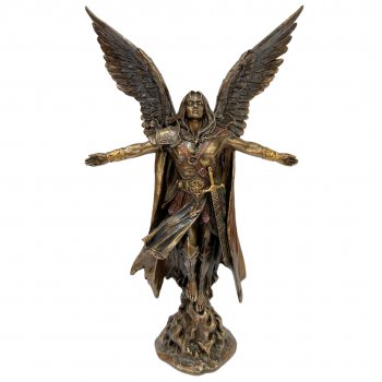 Escultura Arcanjo Uriel - 27,5CM